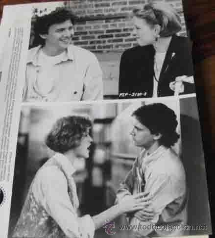 Cinema: FOTOGRAFIA ORIGINAL La chica de rosa Molly Ringwald, Andrew McCarthy
