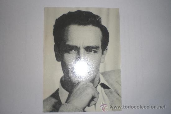 Cine: VITTORIO GASSMAN foto-ficha obsequio ROMANTICA