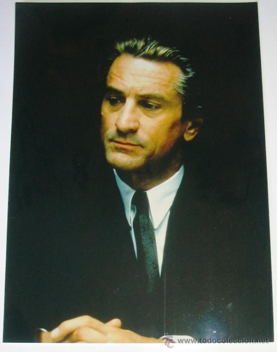 Cine: Reproducci&oacute;n foto color - Robert de Niro - Uno de los nuestros - 24 X 33