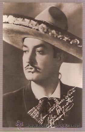 Cine: ANTIGUA POSTAL JORGE NEGRETE