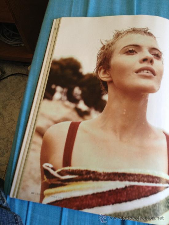 Cin&eacute;ma: Fotograf&iacute;a art&iacute;stica. Jean Seberg. P&aacute;gina de prensa. Enmarcable.
