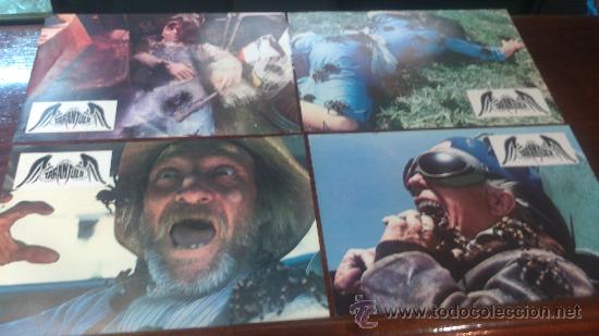 Cine: Lote 8 fotocromos- Tar&aacute;ntula (John Bud Card&oacute;s, 1977). William Shatner kirk de star trek