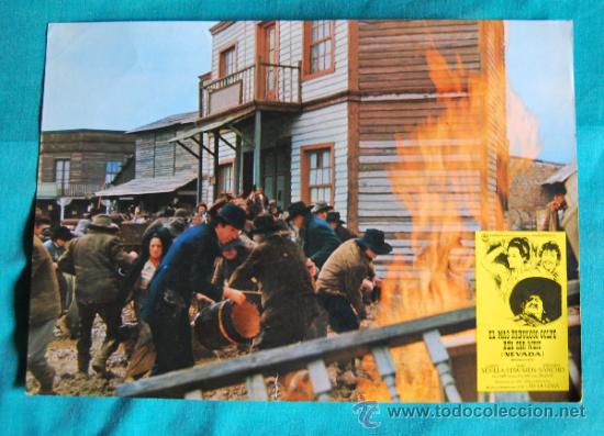 Cine: EL MAS FABULOSO GOLPE DEL FAR-WEST (NEVADA) - FOTOGRAMA DE CARTELERA - 33 X 23 cm - CARMEN SEVILLA