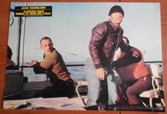 Cinema: ALGUIEN VOLO SOBRE EL NIDO DEL CUCO,JACK NICHOLSON  1 FOTOCROMO (8551/61)