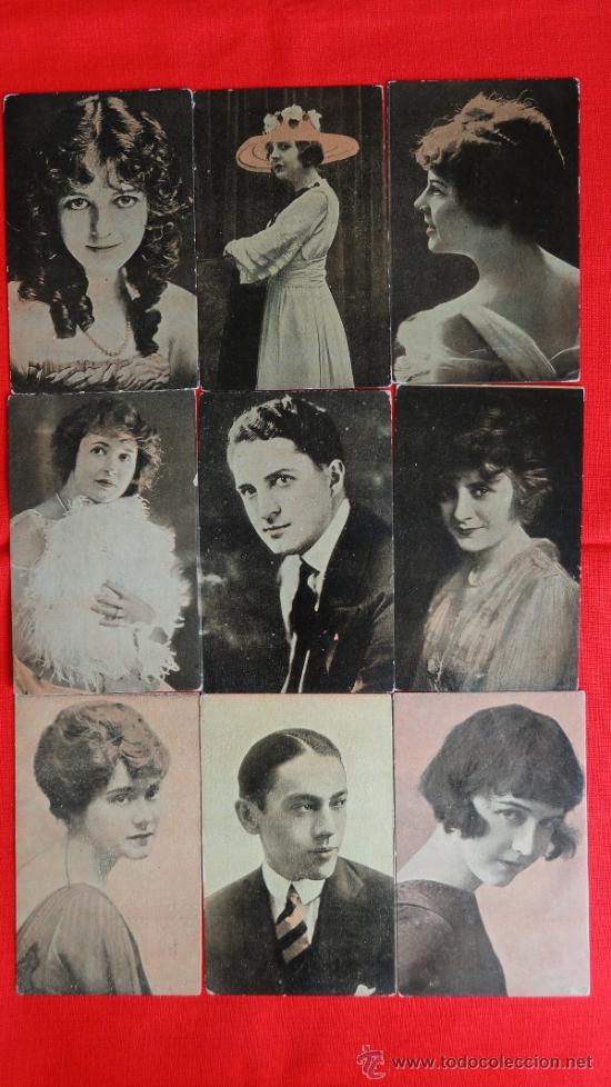 Cine: AJURIA, ARTISTAS CHOCOLATES AMATLLER, SERIE 11, COMPLETA 24 CROMOS, A&Ntilde;OS 20, EXCELENTE ESTADO