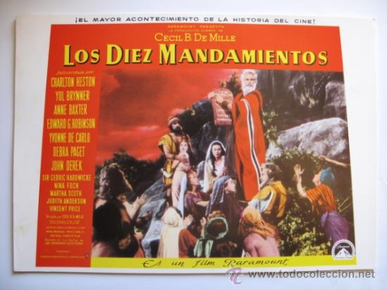 Cine: 59  LOS DIEZ MANDAMIENTOS