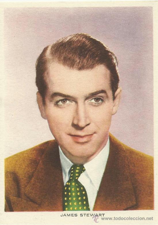 Cine: ANTIGUA POSTAL DE CINE JAMES STEWART