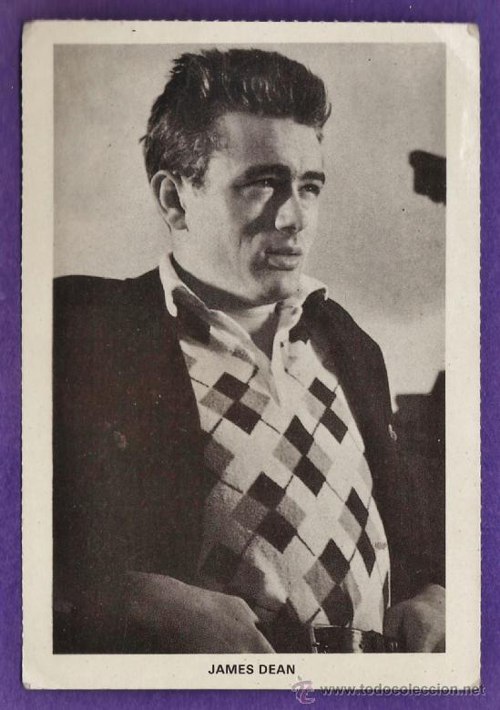 Cine: postal - james dean - ed. grupos compactos - nueva - a&ntilde;o 1990