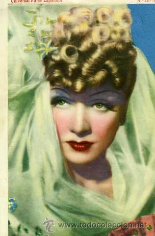 Cine: FOTO CINE MARLENE DIETRICH