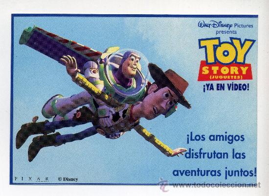 Cine: TOY STORY. ADESIVO.