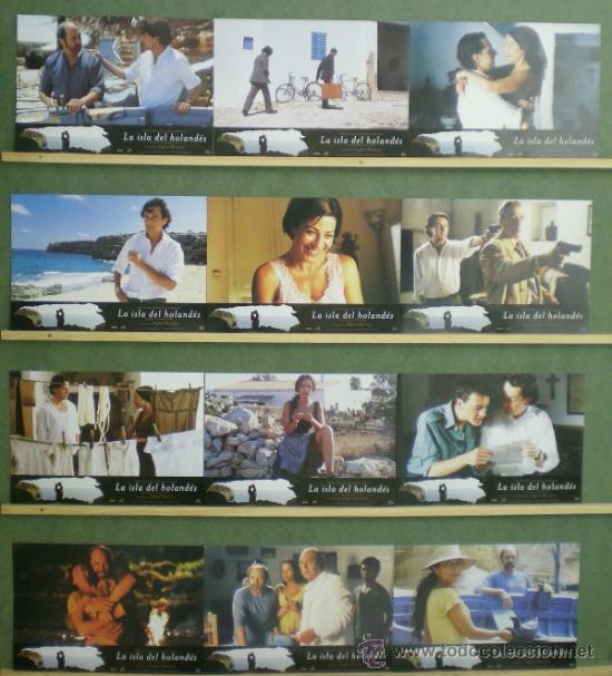 Cinema: RZ78 LA ISLA DEL HOLANDES FERRAN TORRENT FEODOR T KAUFMANN SET COMPLETO 12 LOBBY CARDS ORIG ESTRENO