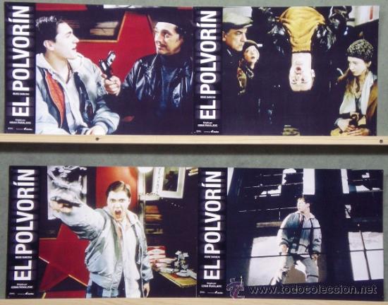 Cinema: TH19 EL POLVORIN BURE BARUTA GORAN PASKALJEVIC SET 4 FOTOCROMOS ORIGINAL ESTRENO