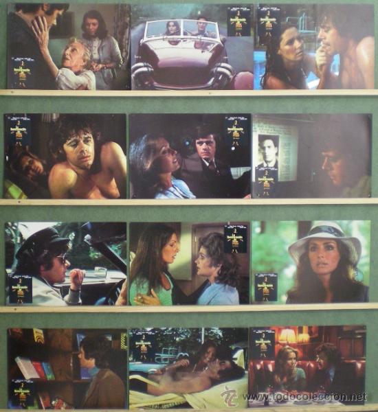 Cinema: TH58 LA REENCARNACION DE PETER PROUD MICHAEL SARRAZIN SET COMPLETO 12 FOTOCROMOS ORIGINAL ESTRENO