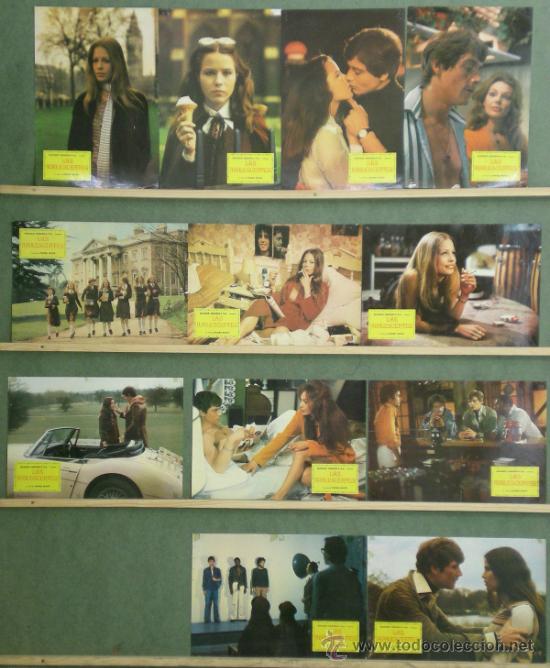 Cinema: AAW55 LAS ADOLESCENTES KOO STARK SUSAN PLAYER VICTORIA VERA SET COMPLETO 12 FOTOCROMOS ORIG ESTRENO