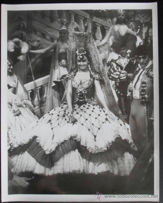 Cine: FOTOGRAFIA 26X20 CM APROX,LA ACTRIZ Y VEDETTE ETHEL ROJO, (2784)