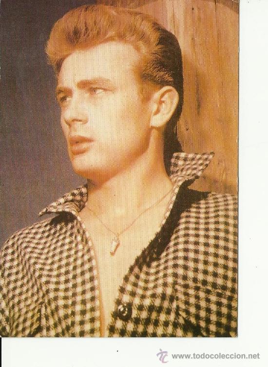 Cine: Postal de James Dean .editada en Francia