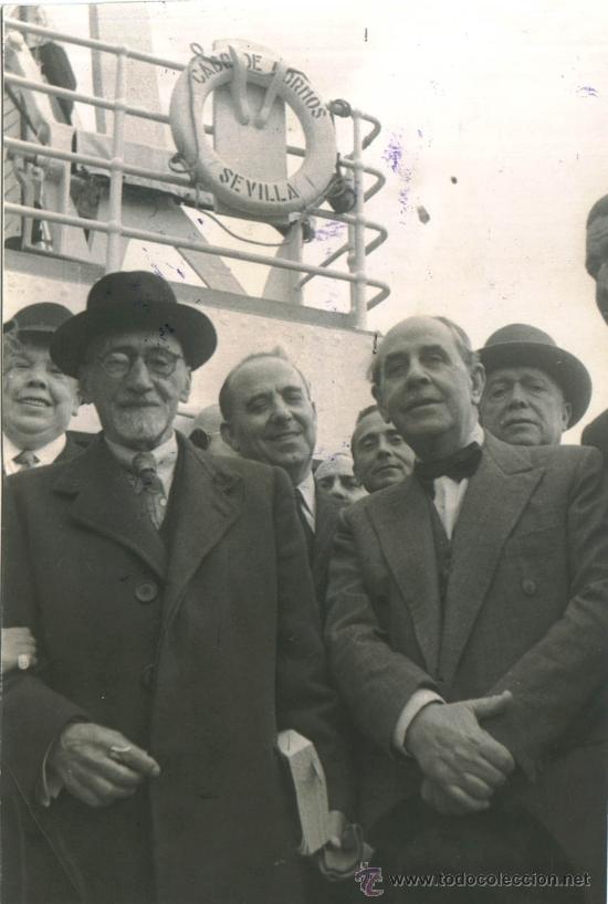 Cine: MARQUINA, Eduardo & BENAVENTE, Jacinto (1946)_Photo Carlos P&eacute;rez de Rozas (Barcelona)