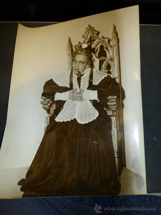 Cine: FOTOGRAFIA ORIGINAL DEL GRAN ACTOR ESPA&Ntilde;OL JOSE LUIS OZORES, LA TIA DE CARLOS, 24 X 18 CM.