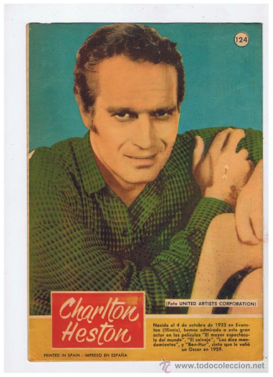 Cine: SISSI LOS APUROS DE JULIA novela grafica CONTR&Agrave;PORTADA CHARLTON HESTON ()