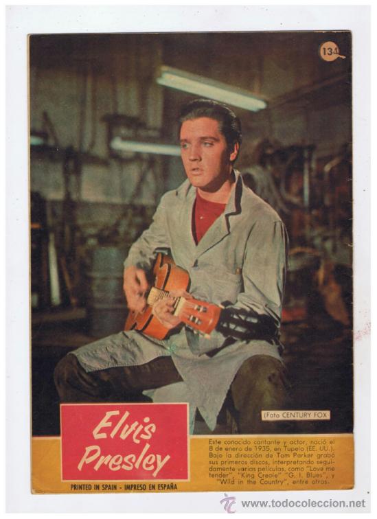 Cine: SISSI GANANDO SU AMOR novela grafica CONTR&Agrave;PORTADA ELVIS PRESLEY ()