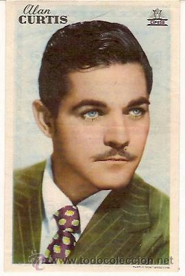 Cine: TARJETA CIFESA ALAN CURTIS