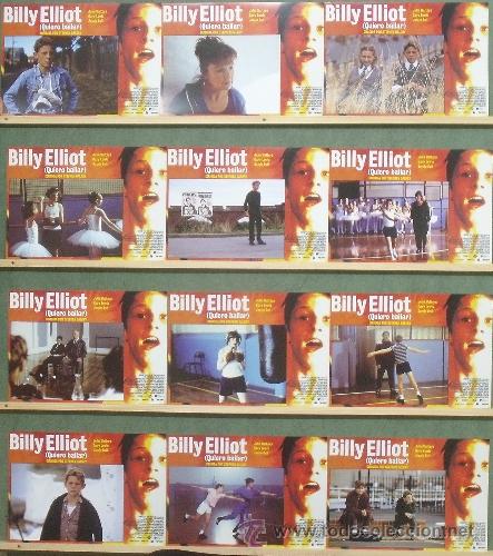 Cinema: TL25 BILLY ELLIOT JULIE WALTERS GARY LEWIS JAMIE BELL SET 12 FOTOCROMOS ORIGINAL ESTRENO