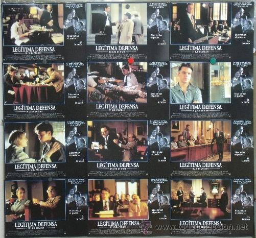 Kino: TL70 LEGITIMA DEFENSA MATT DAMON CLAIRE DANES COPPOLA SET COMPLETO 12 FOTOCROMOS ORIGINAL ESTRENO