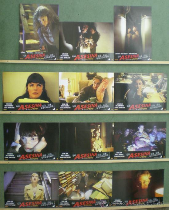 Kino: TM17 LA ASESINA DE LA OFICINA JEANNE TRIPPLEHORN MOLLY RINGWALD SET 12 FOTOCROMOS ORIGINAL ESTRENO