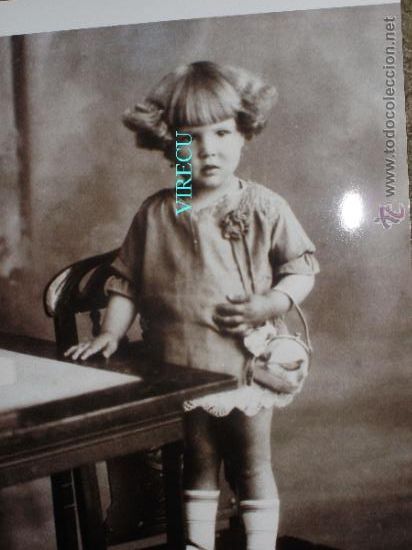 Cine: Foto Sara Montiel a los 2 a&ntilde;os