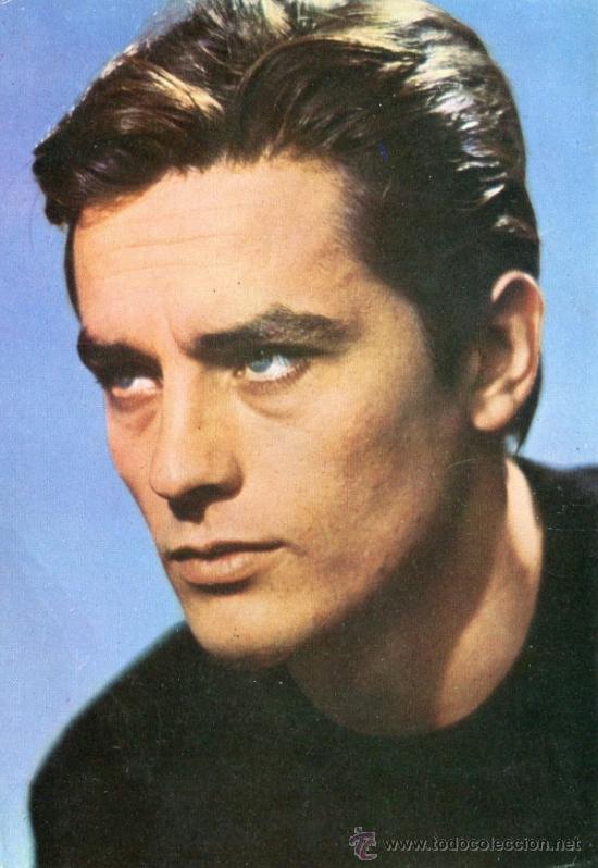 Cin&eacute;ma: ALAIN DELON POSTAL ESPA&Ntilde;A
