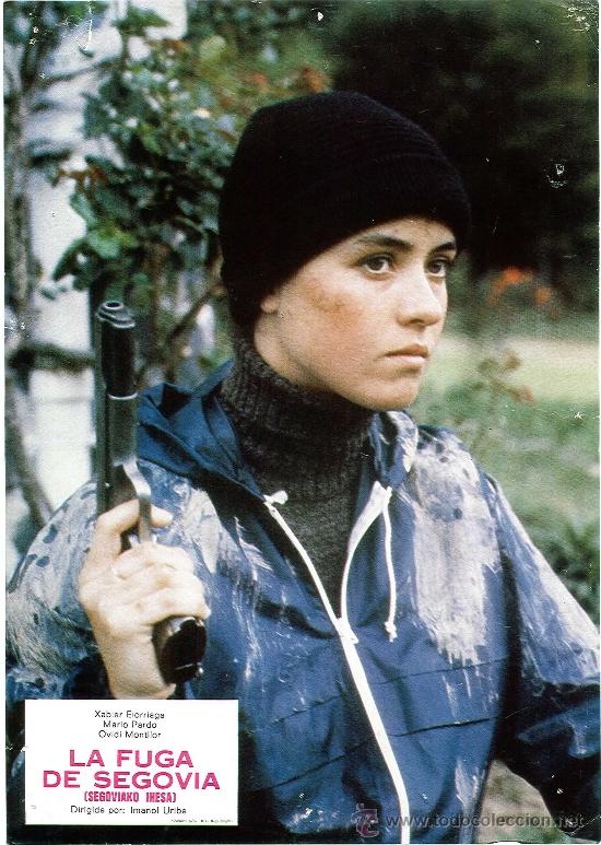 Cine: Juego 12 fotocromos de la pel&iacute;cula La fuga de Segovia Imanol Uribe