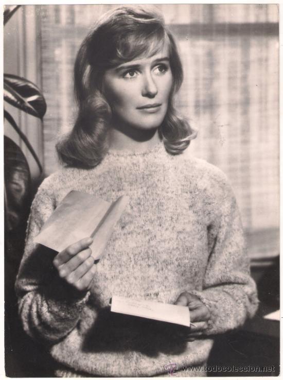 Cine: F11714 VIRGINIA MCKENNA  FOTO B/N ORIGINAL ESPA&Ntilde;OLA