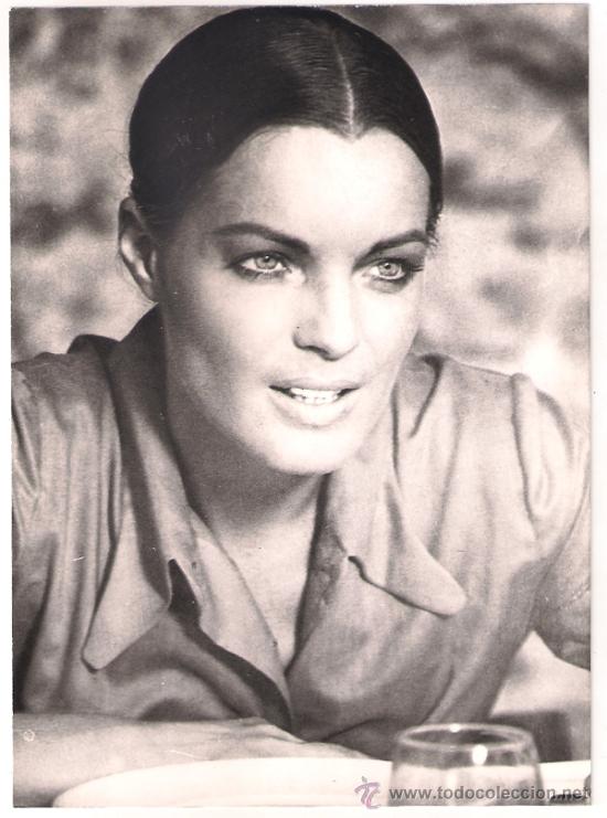 Cine: F11775 ROMY SCHNEIDER FOTO B/N ORIGINAL ESPA&Ntilde;OLA