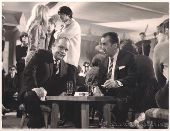 Cinema: F11793 ALFONSO DEL REAL RAFAEL ALONSO FOTO B/N ORIGINAL ESPA&Ntilde;OLA