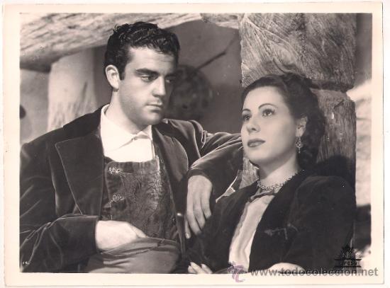 Cinema: F11959 EDUARDO FAJARDO CARMEN DE LIRIO NOCHE DE REYES FOTO CIFESA ORIGINAL B/N ESPA&Ntilde;OLA