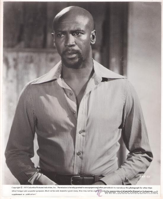 Kino: F12121 LOUIS GOSSET JR FOTO ORIGINAL B/N AMERICANA