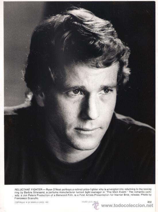 Kino: F12159 RYAN O' NEAL COMBATE DE FONDO FOTO ORIGINAL B/N AMERICANA