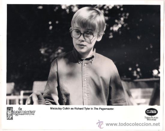 Kino: F12184 MACAULAY CULKIN EL GUARDIAN DE LAS PALABRAS FOTO ORIGINAL B/N AMERICANA