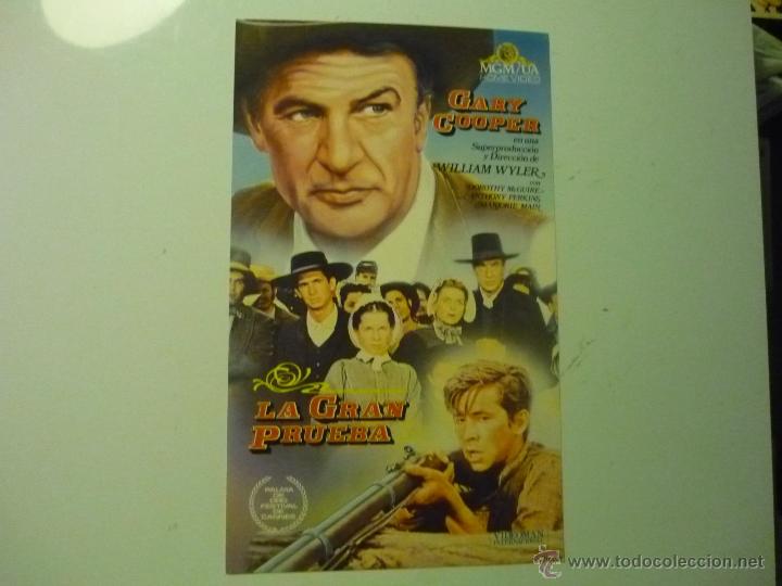 Cine: LAMINA WESTERN LA GRAN PRUEBA -GARY COOPER
