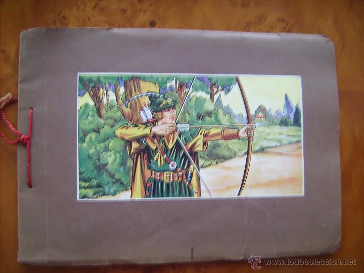 Cine: ROBIN HOOD, con Errol Flynn. ALBUM COMPLETO ALEMAN DE 102 CROMOS.