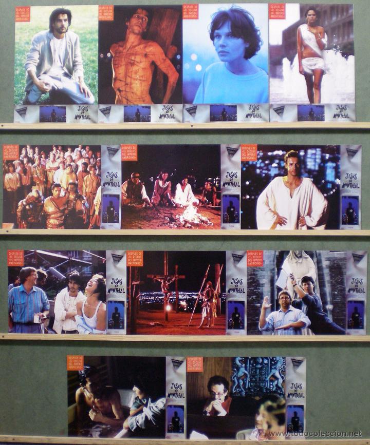 Cine: QG44 JESUS DE MONTREAL DENYS ARCAND SET 12 COMPLETO FOTOCROMOS ORIGINAL ESTRENO