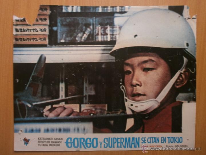 Cine: GORGO Y SUPERMAN SE CITAN EN TOKIO. KATSUHIKO SASAKI, HIPOYUKI KAWASE, YUTAKA HAYASHI.