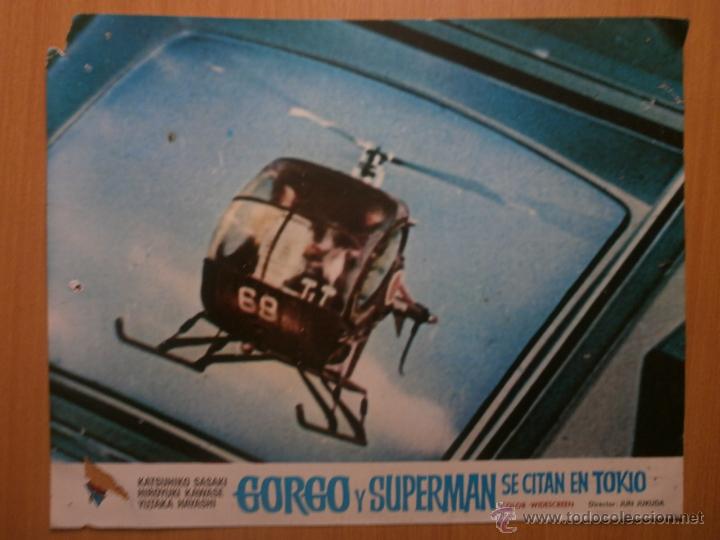 Cine: GORGO Y SUPERMAN SE CITAN EN TOKIO. KATSUHIKO SASAKI, HIPOYUKI KAWASE, YUTAKA HAYASHI.