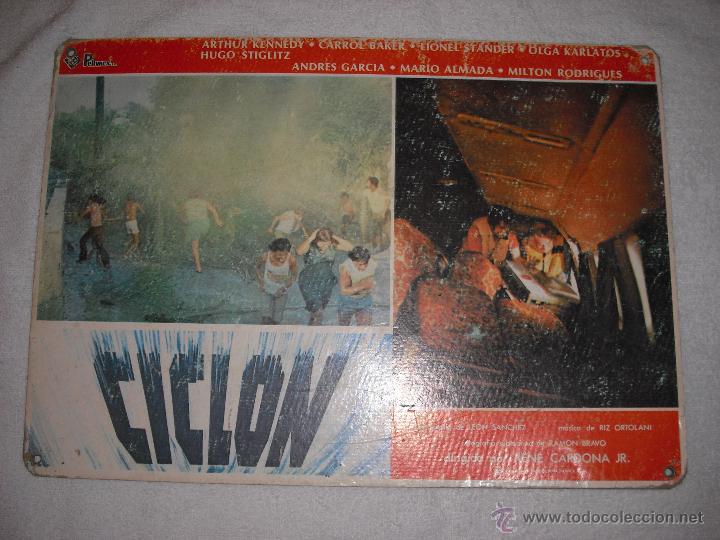 Cine: CICLON CARTELERA 29 X 39 DURA