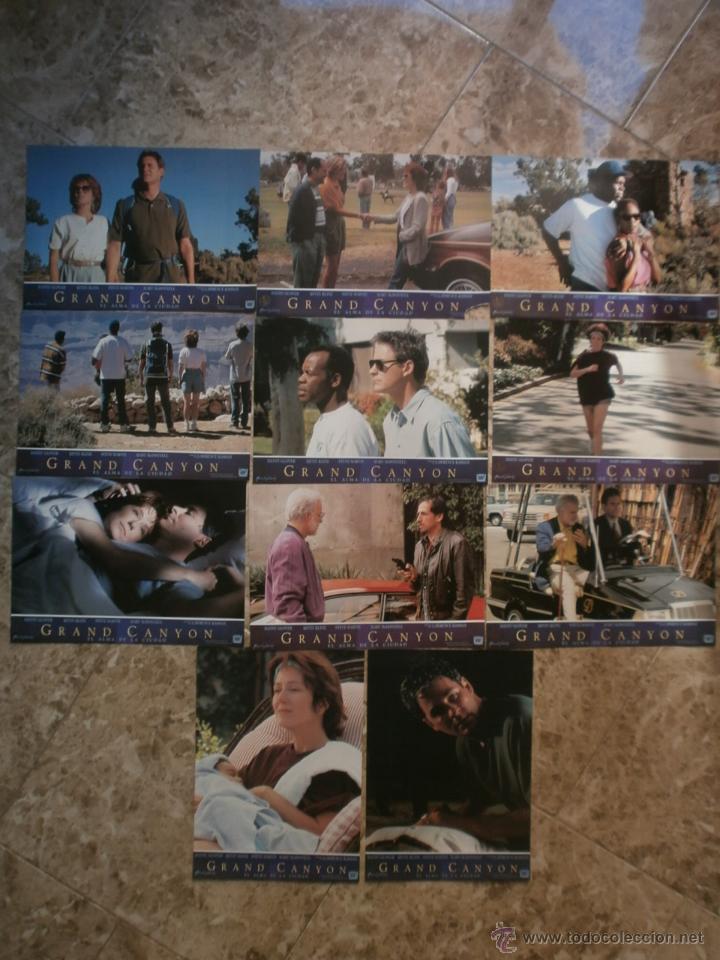 Cine: 11 FOTOCROMOS. GRAND CANYON. 1992. DANNY GLOVER, KEVIN KLINE, STEVE MCDONNELL.