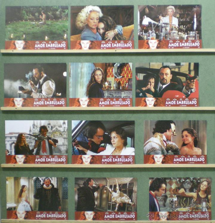 Cinema: QH04 AMOR EMBRUJADO VANESSA PARADIS SET COMPLETO 12 FOTOCROMOS ORIGINAL ESTRENO
