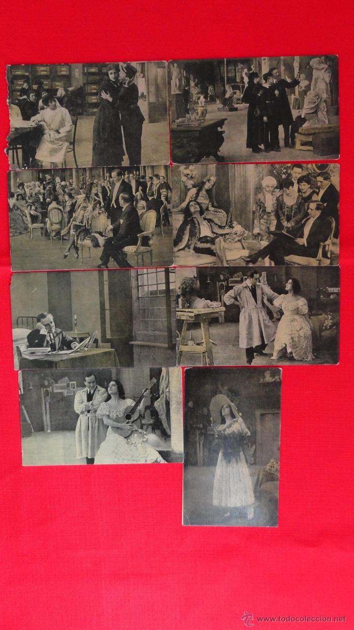 Cine: EL PROCESO CLEMENCEAU, 23 CROMOS SERIE 2&ordf;, FRANCESCA BERTINI, A&Ntilde;OS 20, EXCLNTE ESTADO SIN PUBLICIDAD