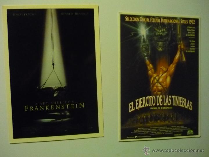 Cine: LOTE POSTALES TERROR EL EJERCITO DE LAS TINIEBLAS.-FRANKENSTEIN