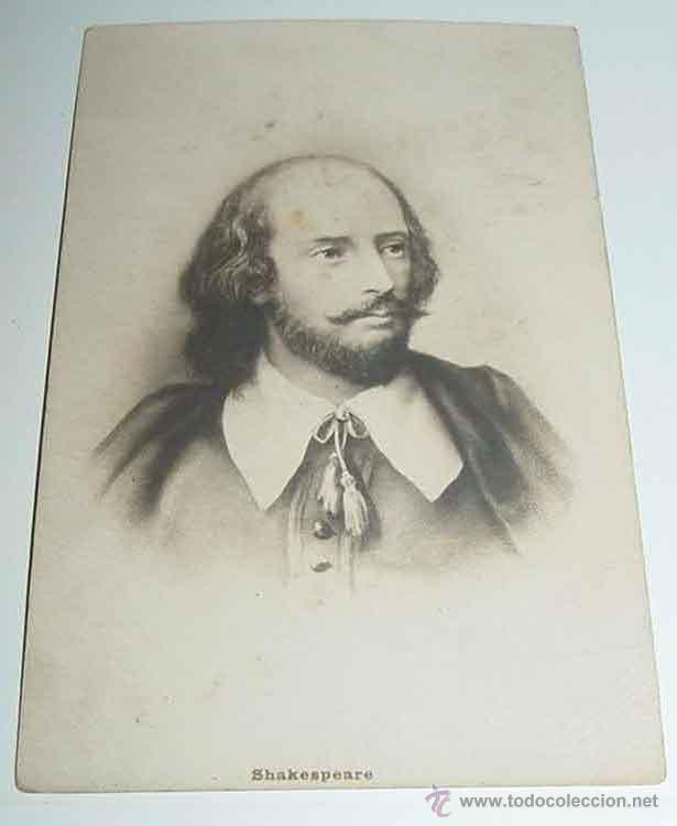 Kino: ANTIGUA POSTAL DEL SHAKESPEARE - NO CIRCULADA - SIN DIVIDIR.