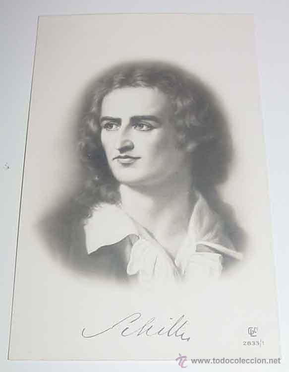 Kino: ANTIGUA POSTAL DE  Johann Christoph Friedrich Schiller, desde 1802 von Schiller (Marbach am Neckar,